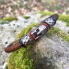 Spartan leather bracelet